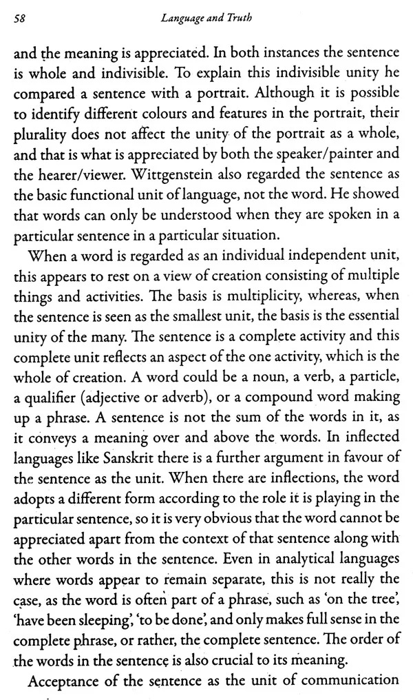 Sanskrit and the Advaitic View of Truth - Image 6